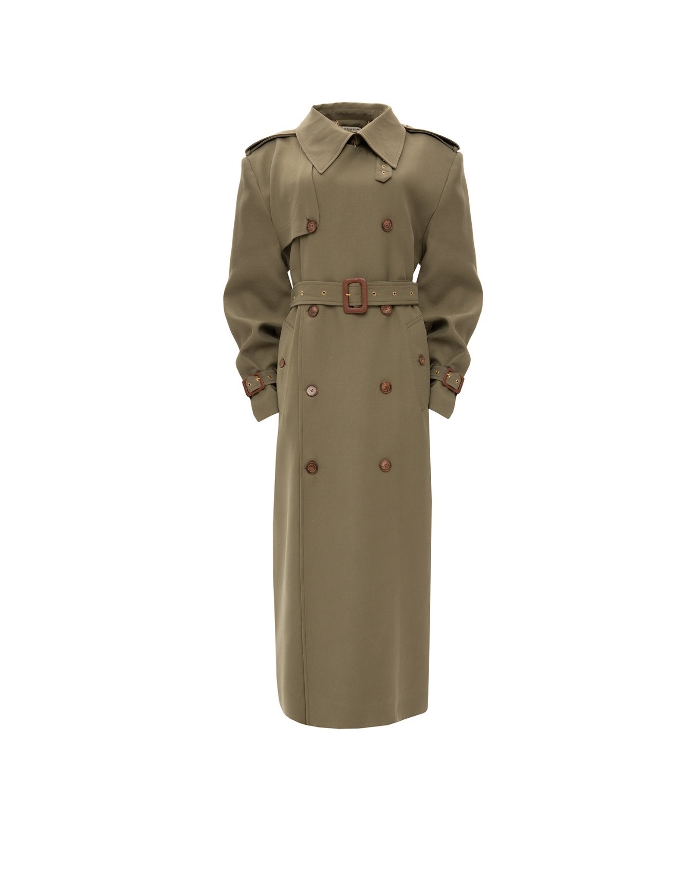 KHAKI TRENCH COAT
