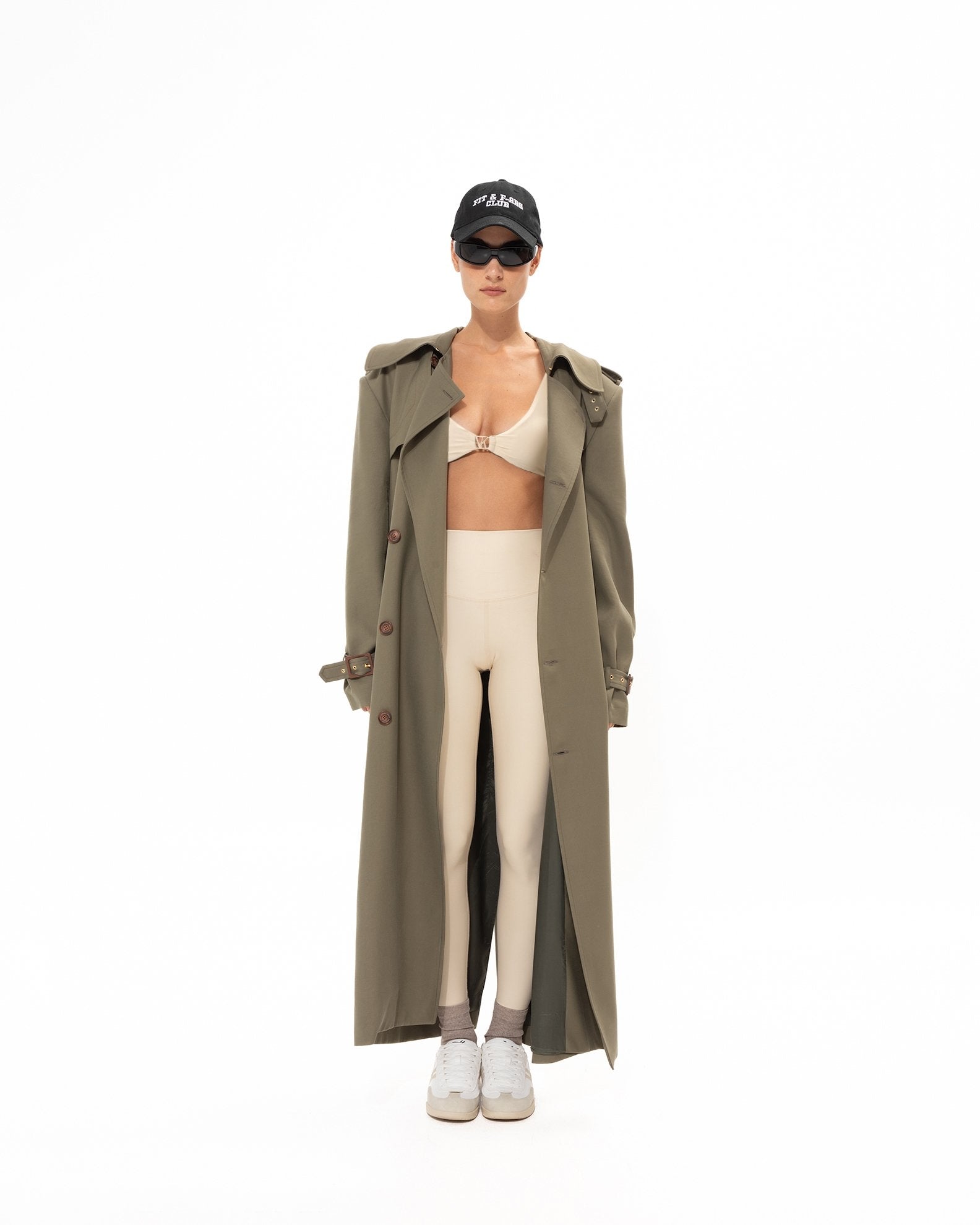 KHAKI TRENCH COAT