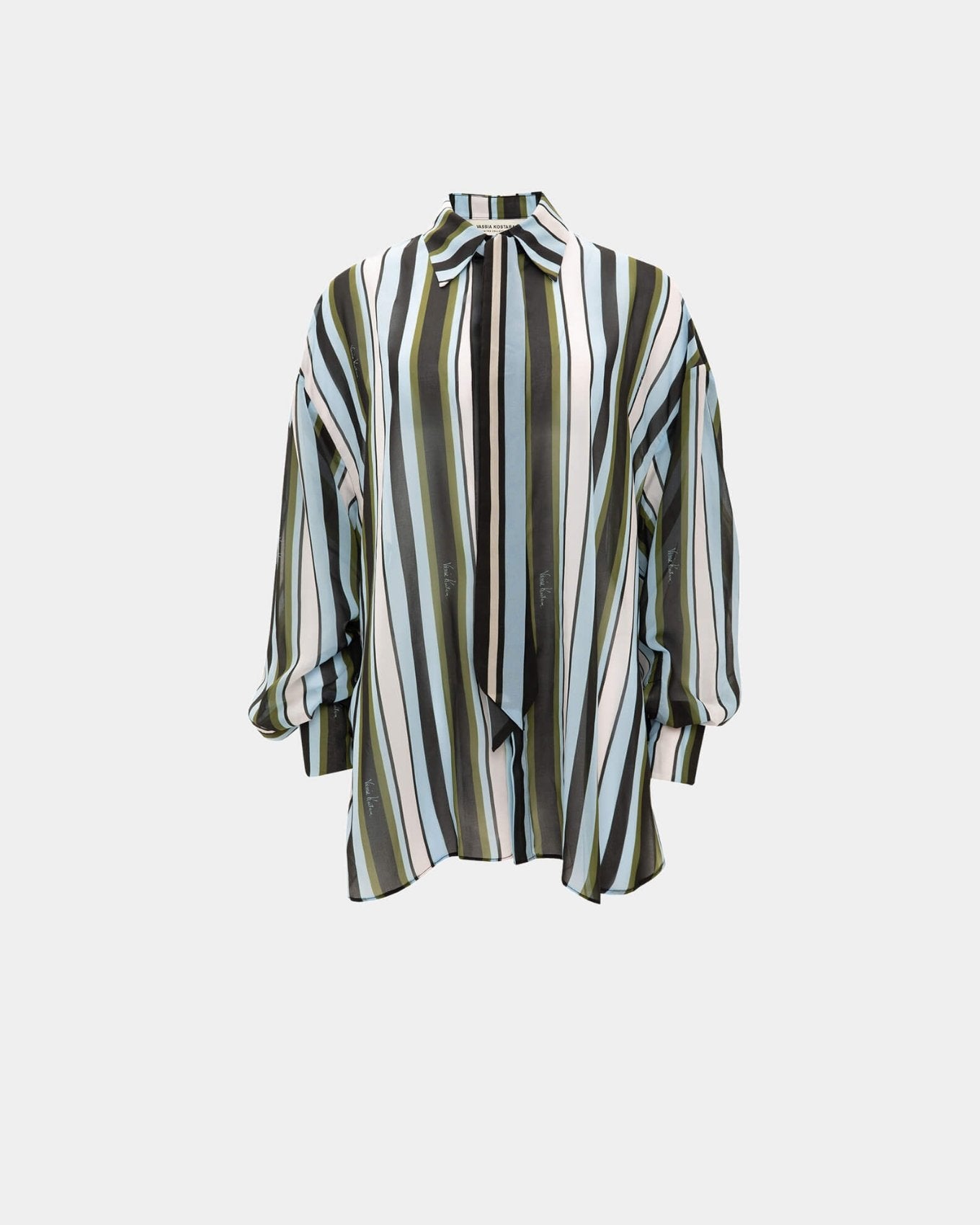 BLUE STRIPED -OS- SHIRT
