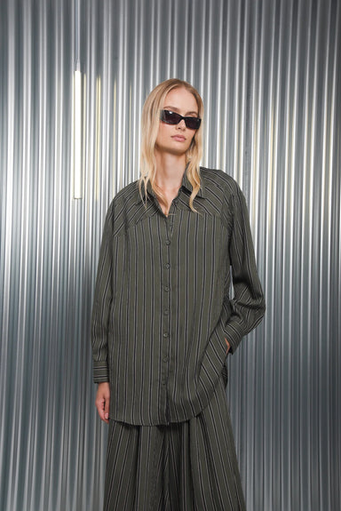 Arpyes Gyoza Shirt Khaki