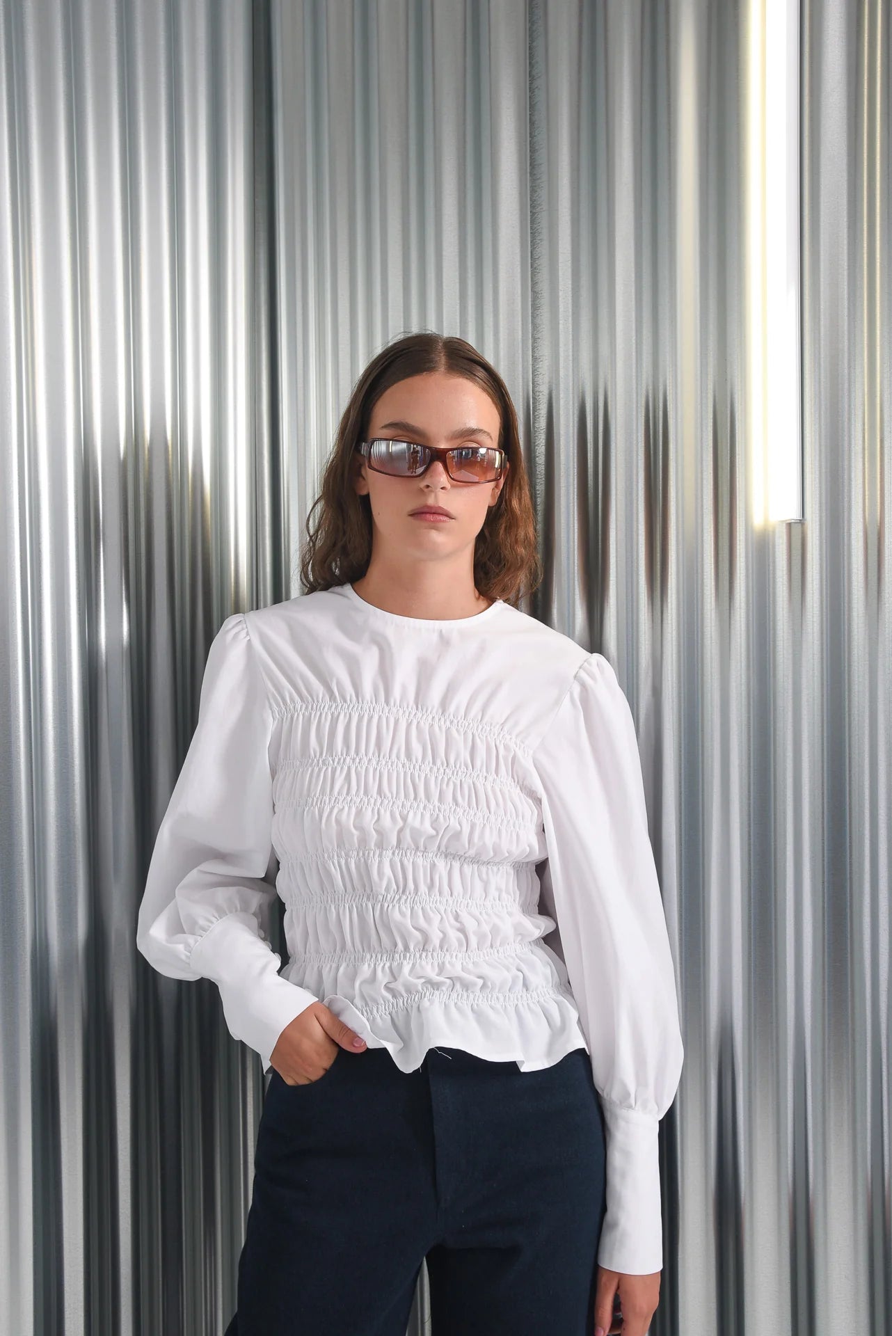 Arpyes Kyoto Top White