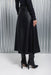 Arpyes Ink Faux Leather Midi Skirt