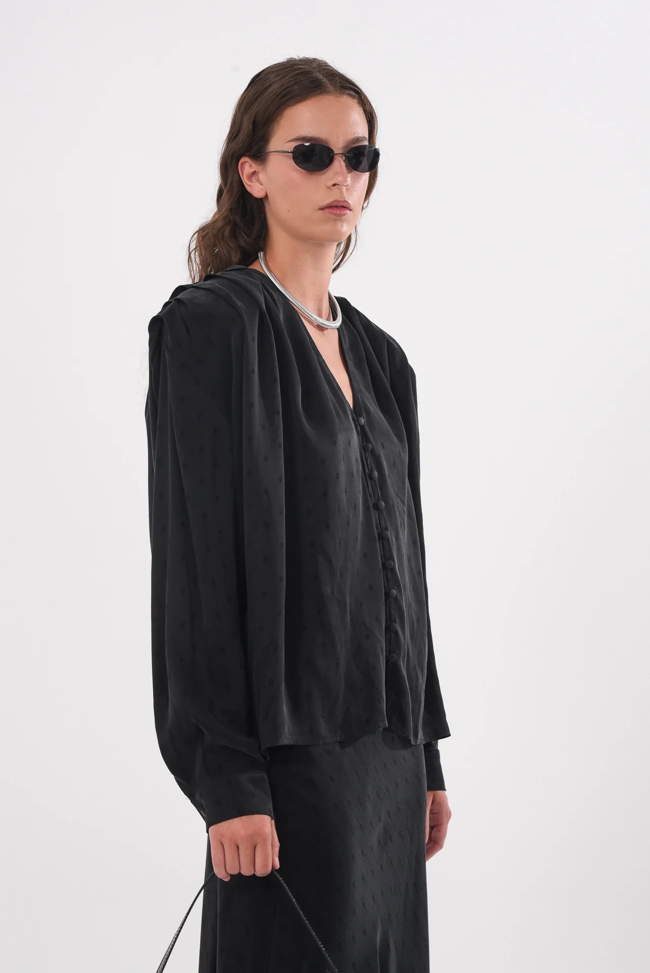 Arpyes Koi Shirt Black