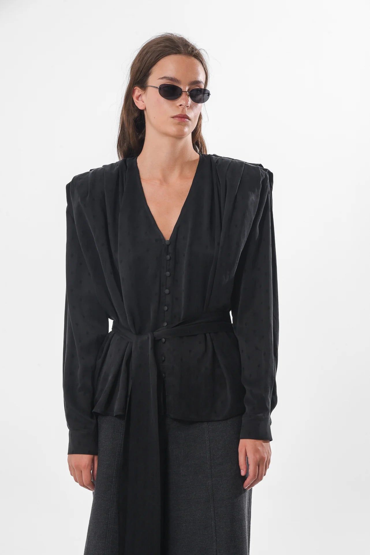 Arpyes Koi Shirt Black