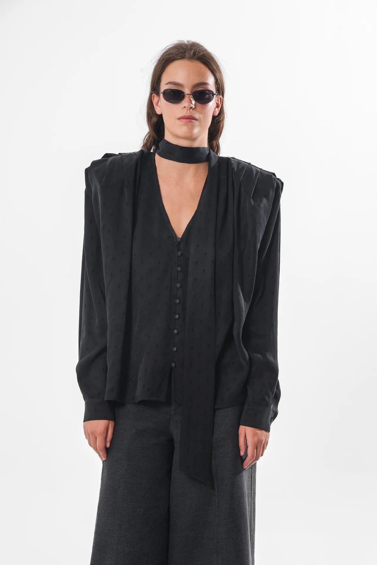 Arpyes Koi Shirt Black