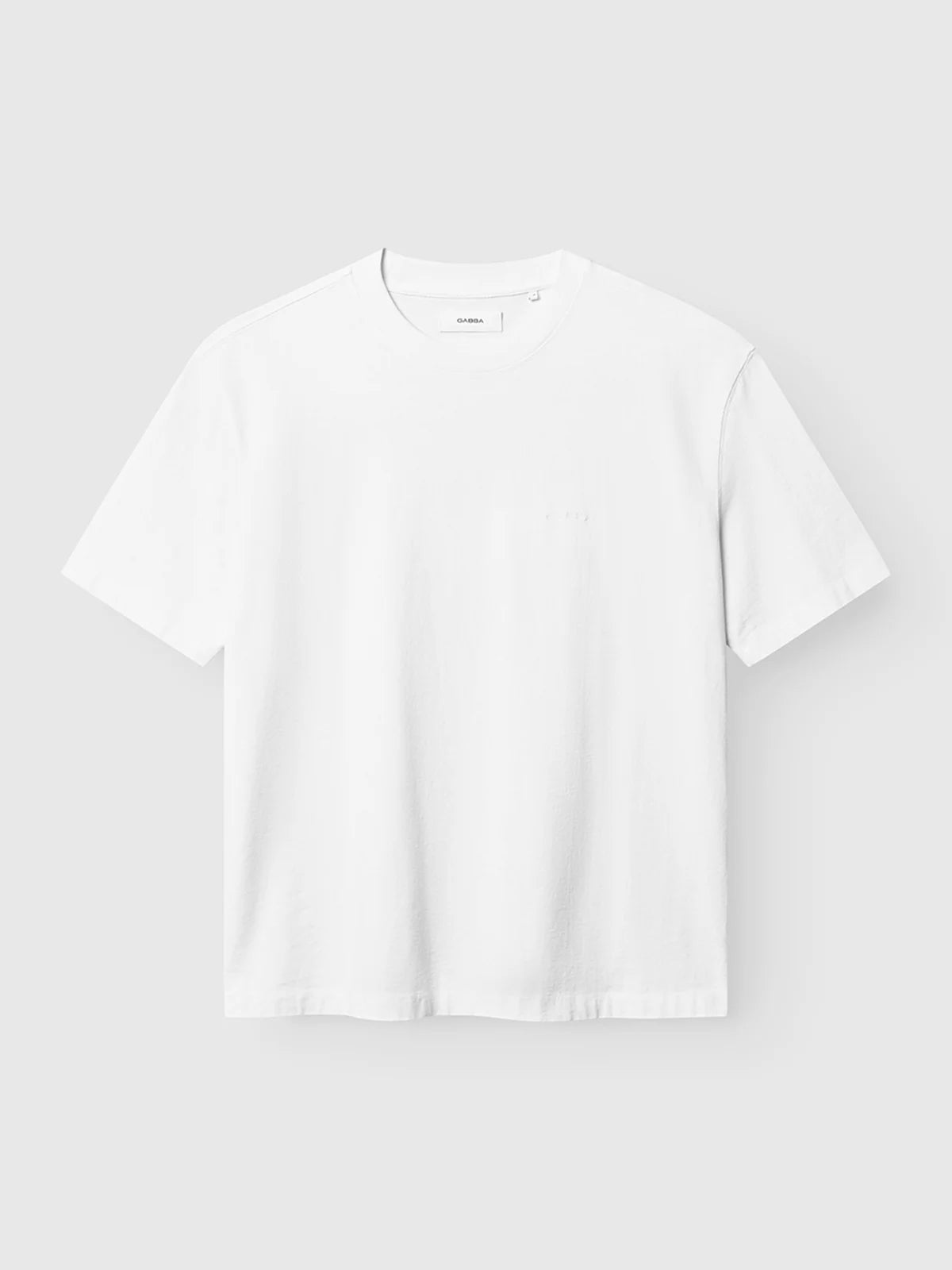 GABnigel Wix Boxy Hour SS - White