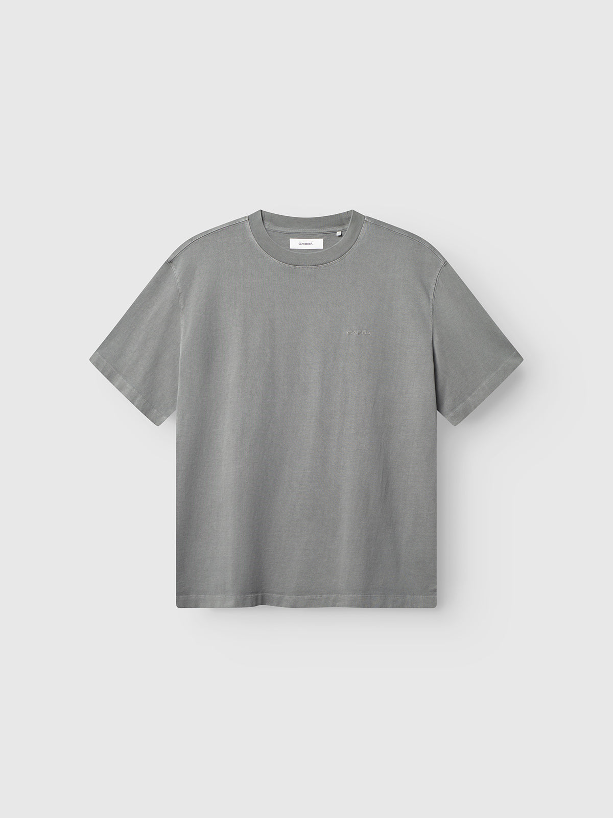 GABnigel Wix Boxy Hour SS - Dust Sage Green