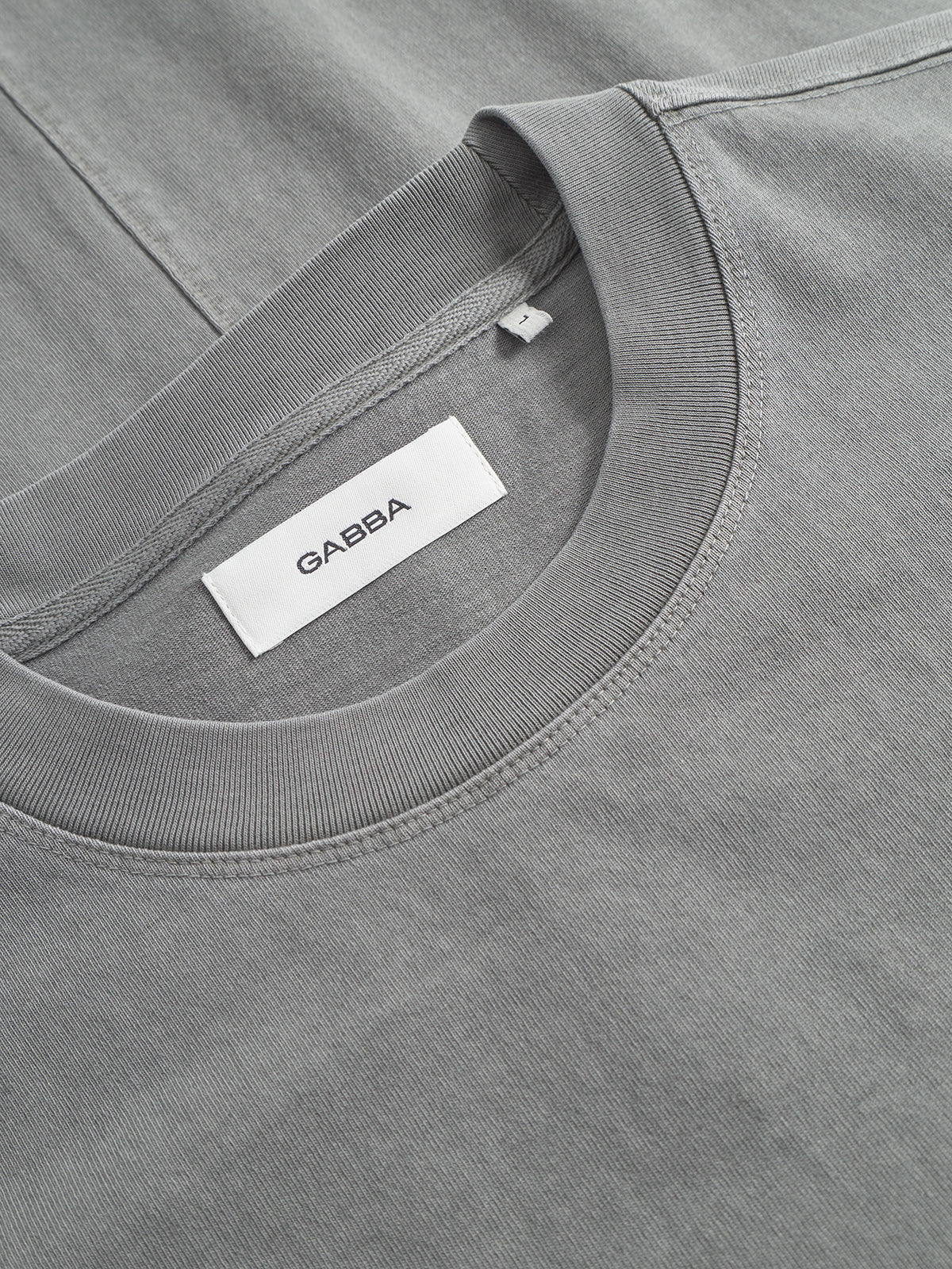 GABnigel Wix Boxy Hour SS - Dust Sage Green