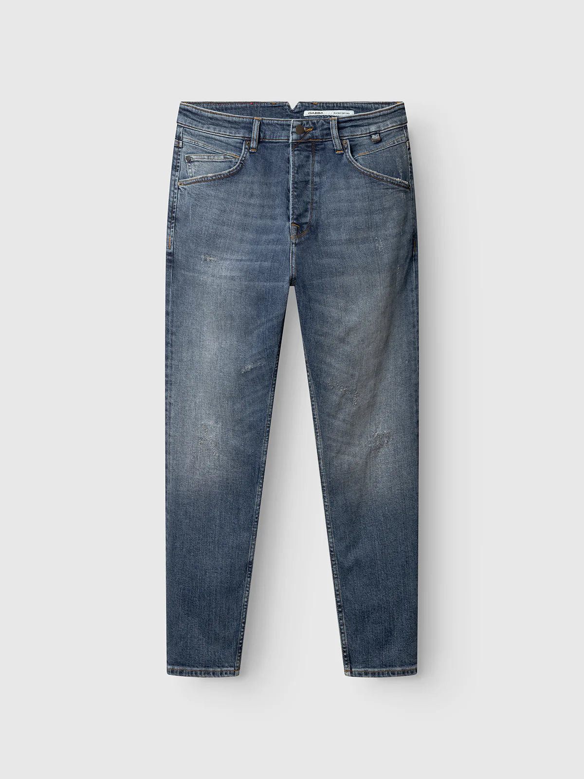 GABalex Cros Cropped - Mid Blue Denim