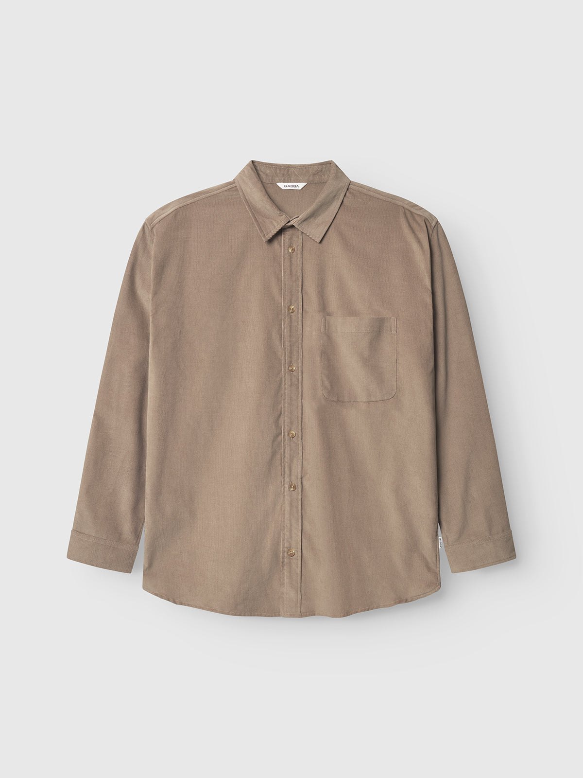 Jens Over Cord LS - Sand Greige Shirt