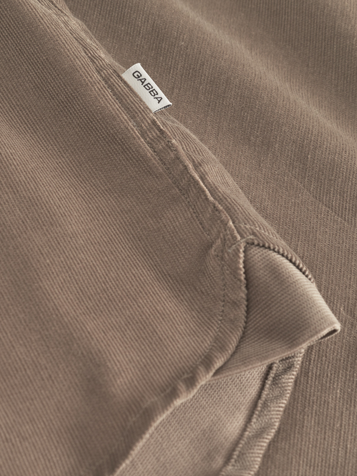 Jens Over Cord LS - Sand Greige Shirt