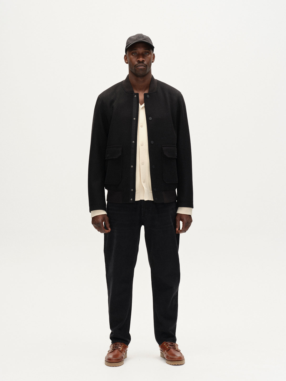 Orta Wox - Black Bomber Jacket