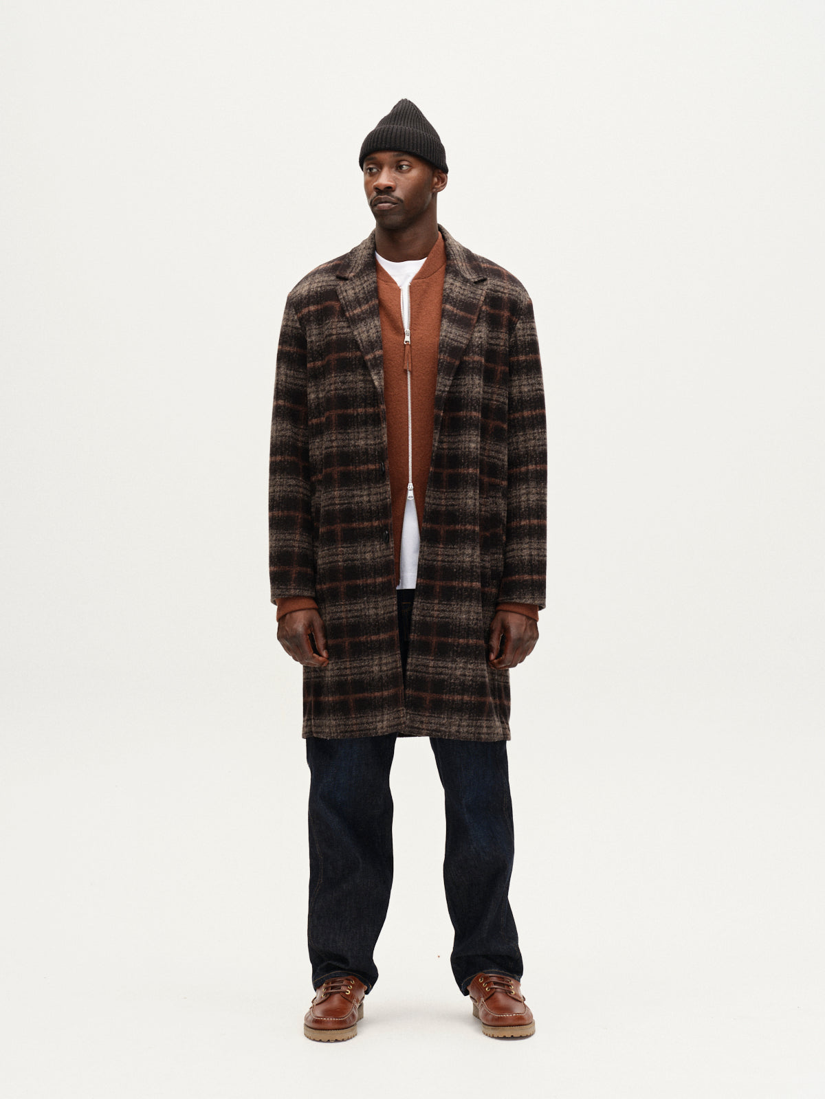 Leeds Cast - Multi Check Coat
