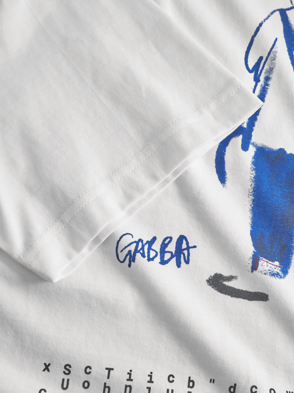 Dune Kay Man SS GOTS - White T-Shirt