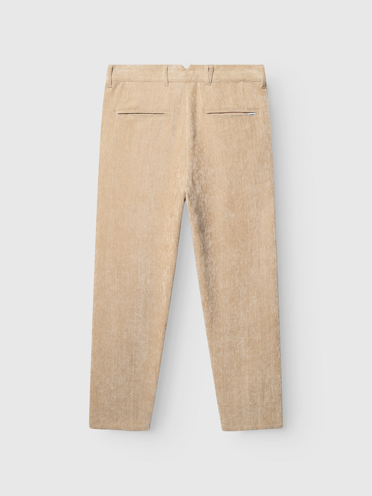 Firenze Velour - Lt. Sand Trousers
