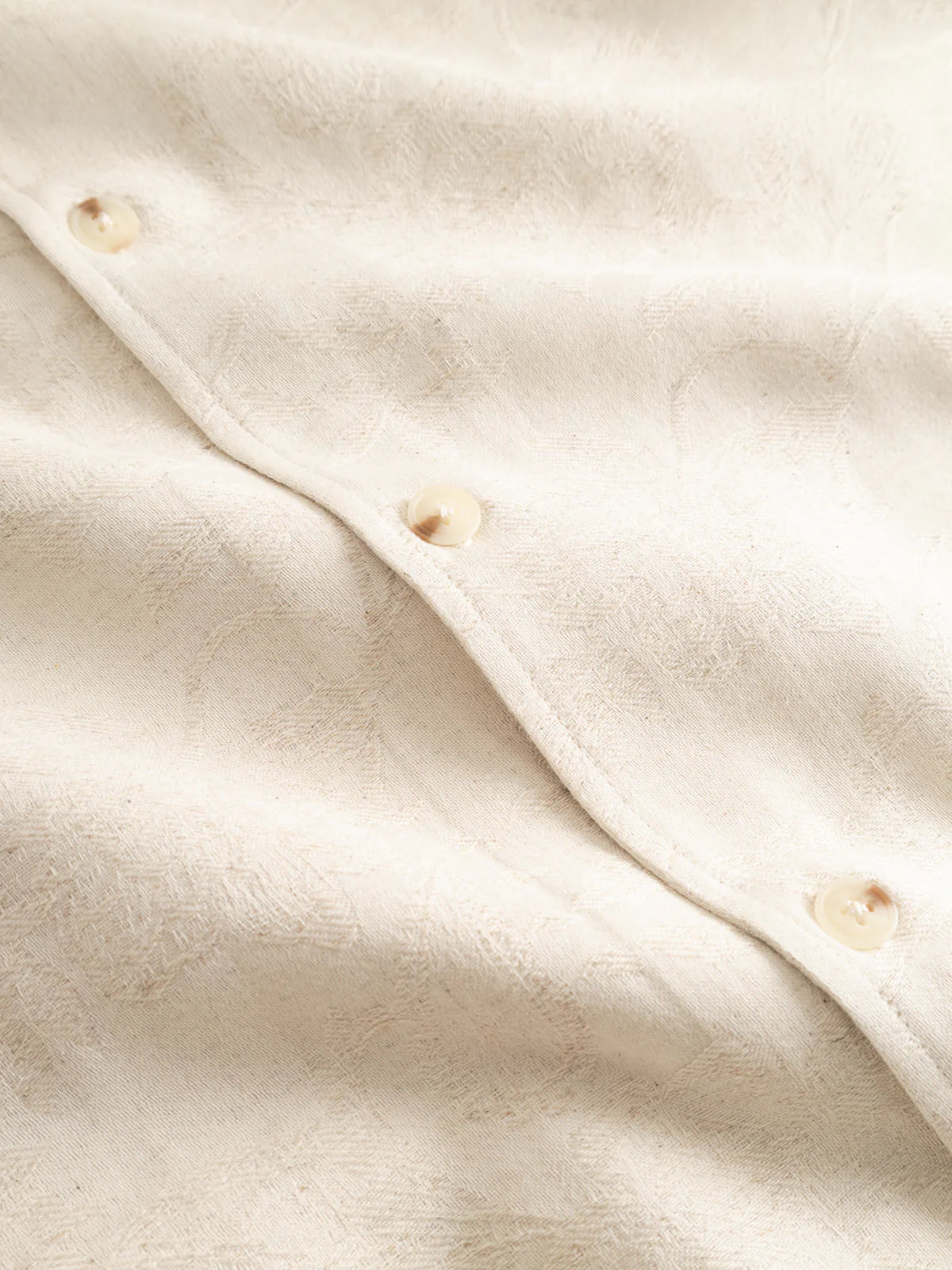 GABjens Over Resort Soft SS Shirt - Ecru