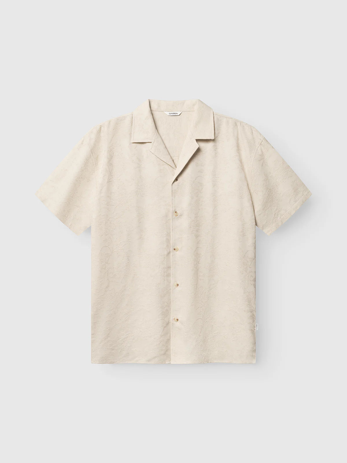 GABjens Over Resort Soft SS Shirt - Ecru