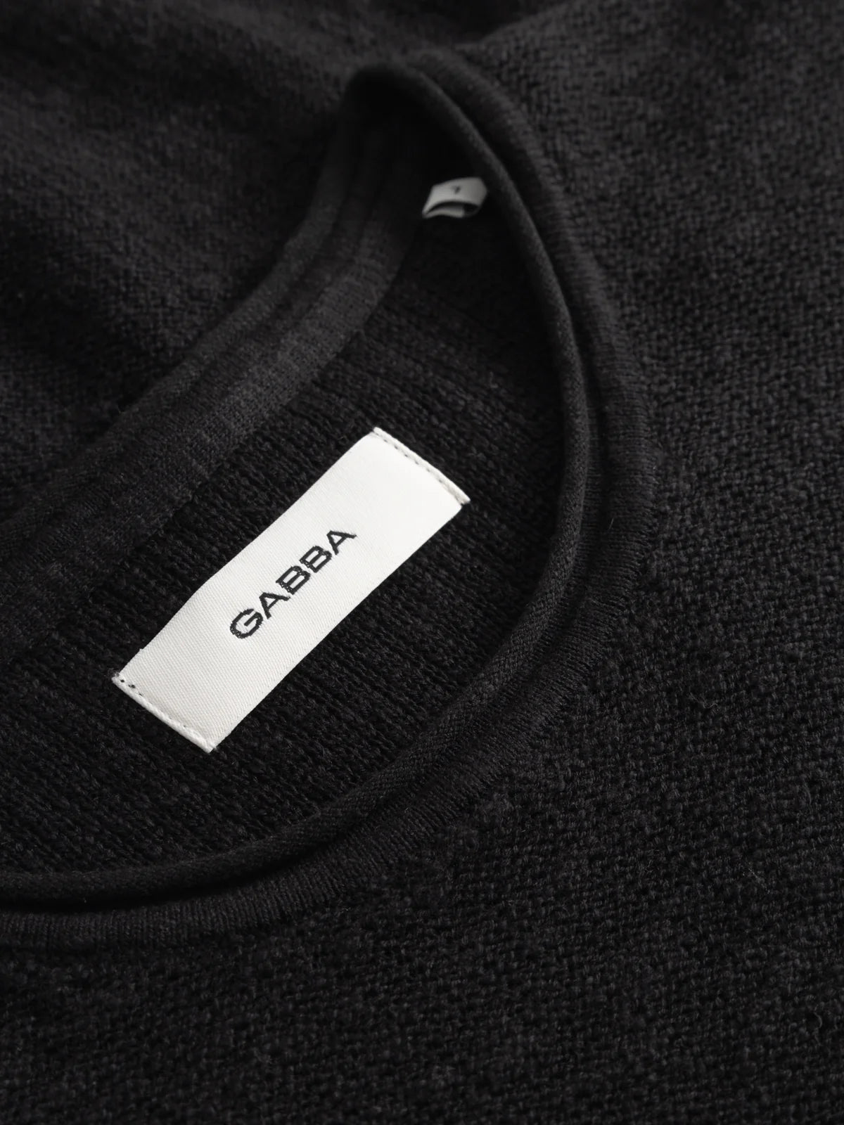 GABnigel Alto SS Knit Black
