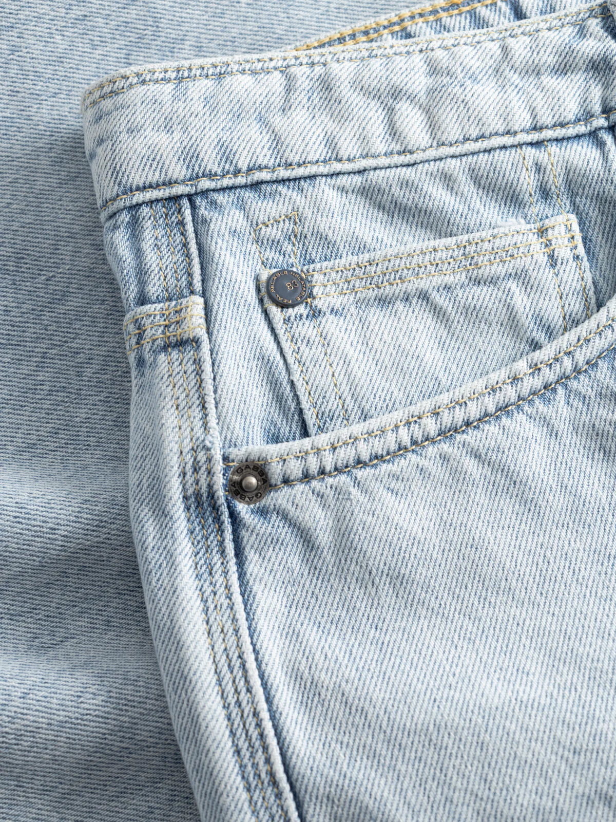 GABmox Tona Shorts - Lt. Blue Denim