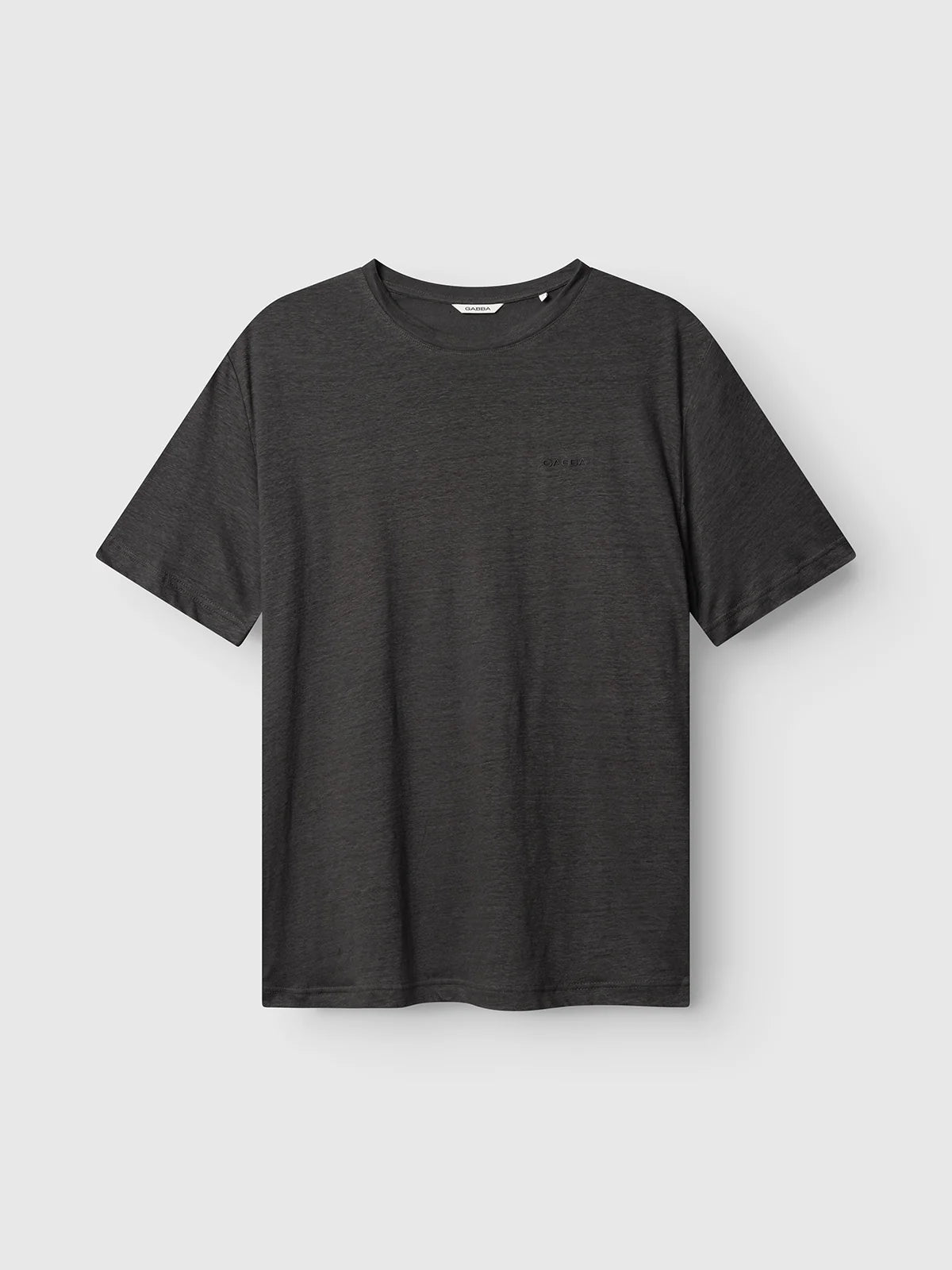 GABdune Linen SS T - Pirate Black