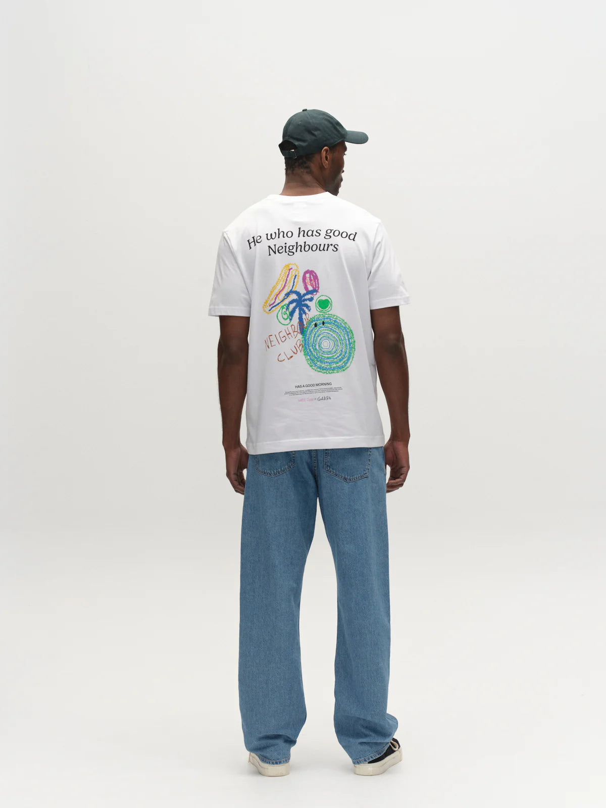 GABnigel Nando SS T - White