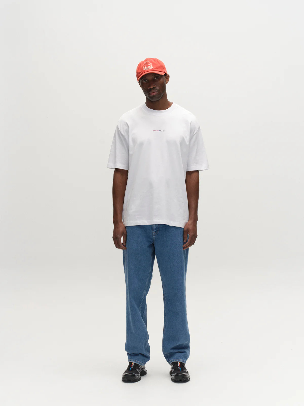 GABnigel Boxy Nando SS T - White