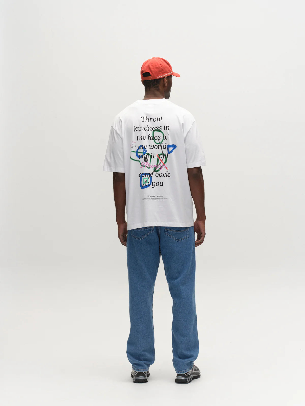 GABnigel Boxy Nando SS T - White