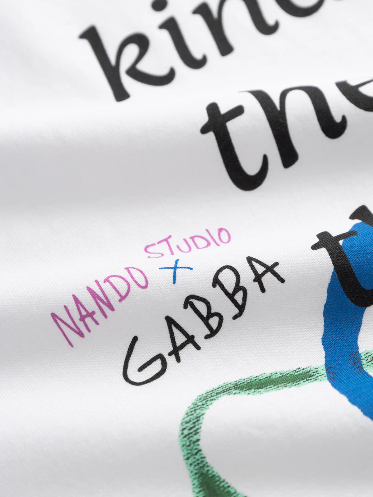 GABnigel Boxy Nando SS T - White