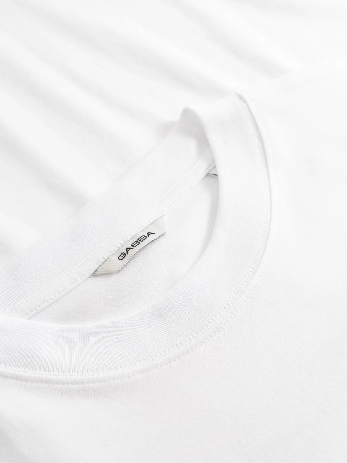 GABnigel Boxy Logo GOTS SS - White