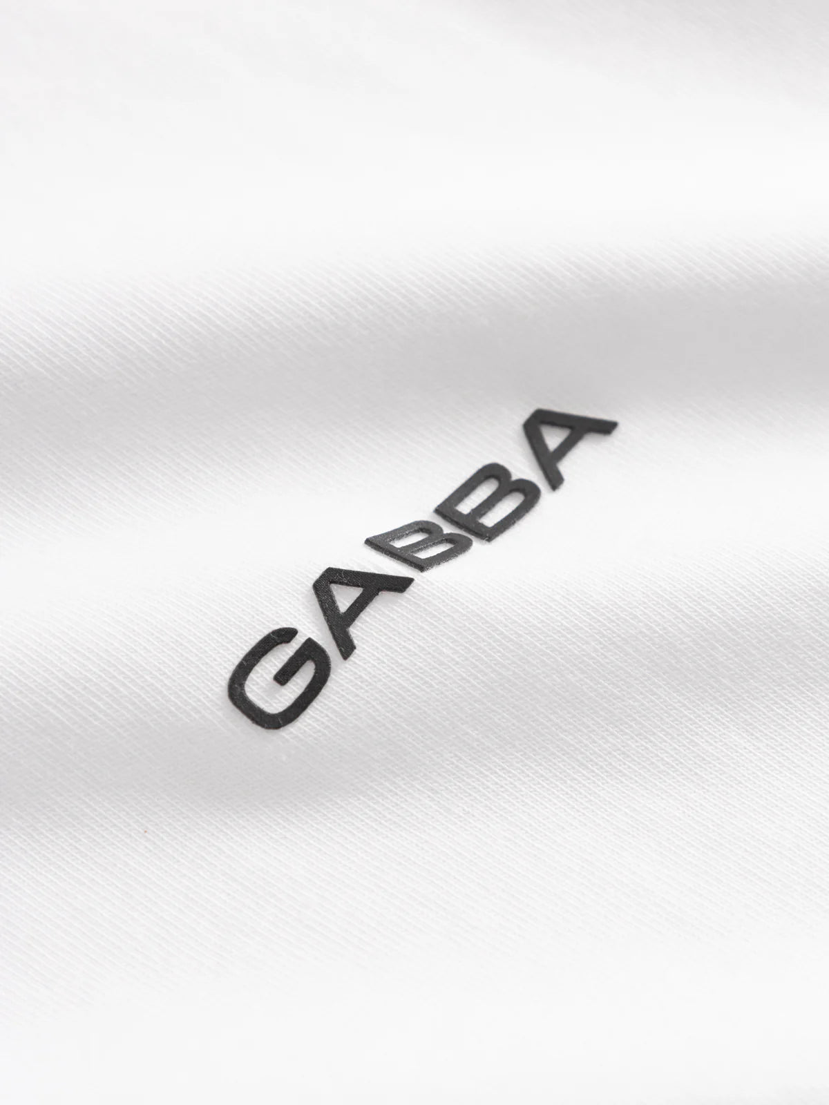 GABnigel Boxy Logo GOTS SS - White