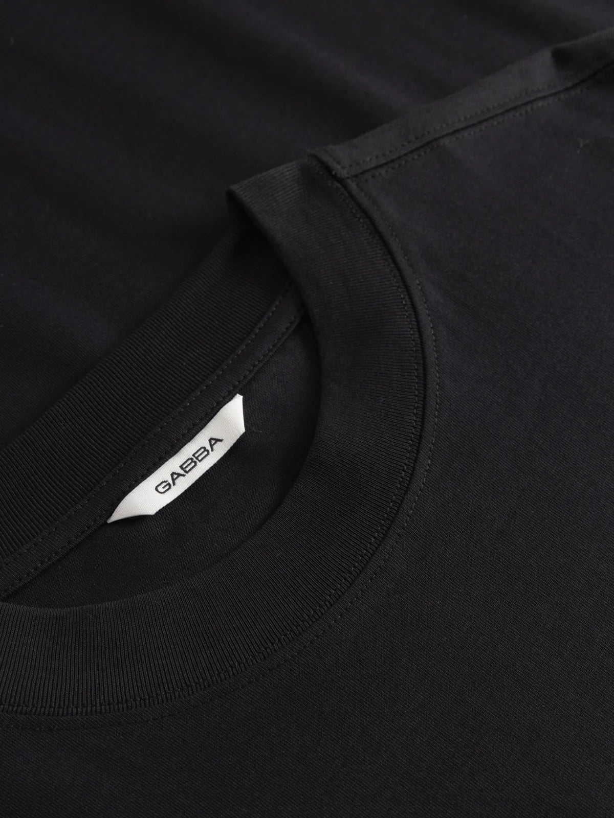GABnigel Boxy Logo GOTS SS Black