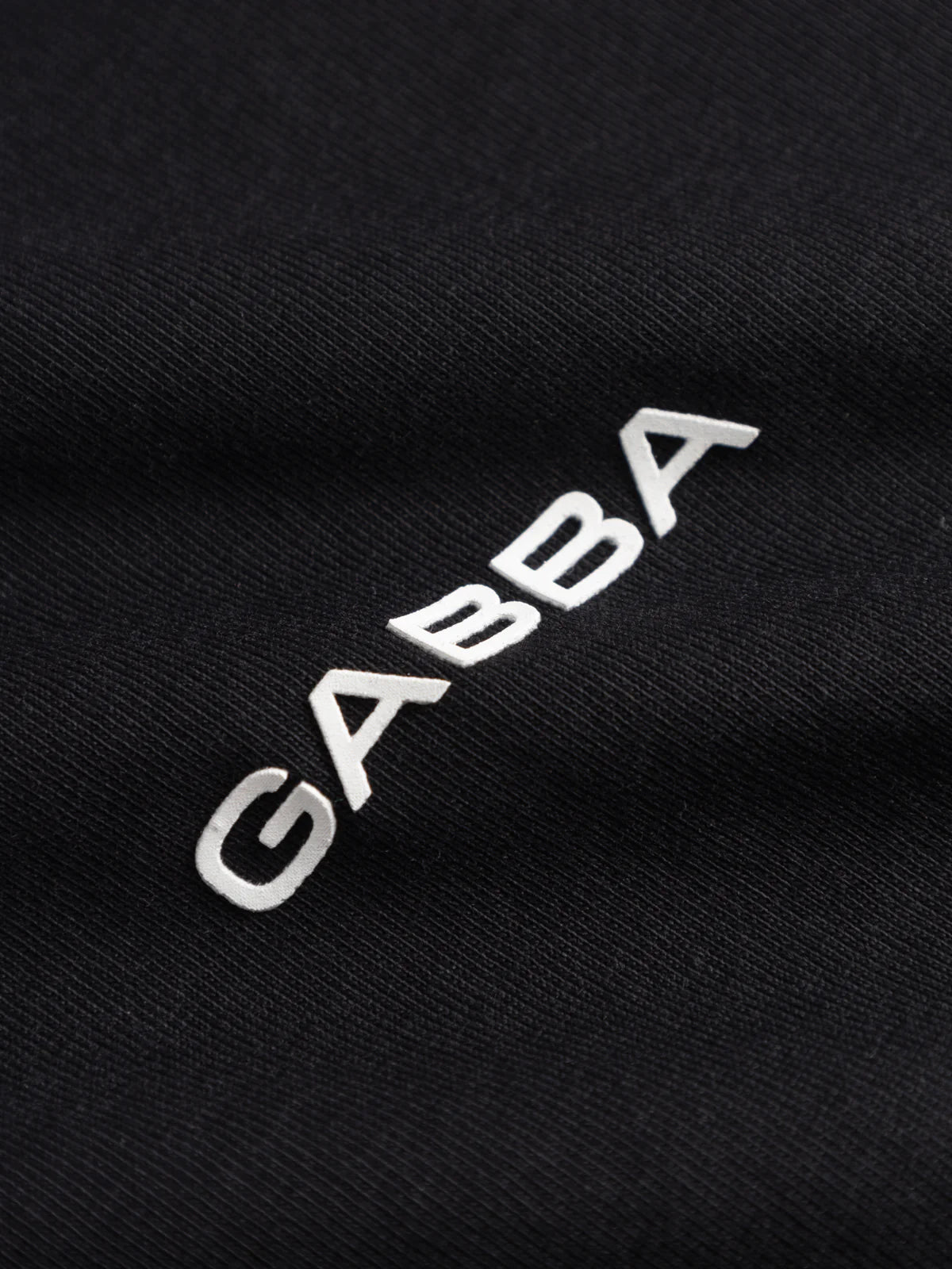 GABnigel Boxy Logo GOTS SS Black
