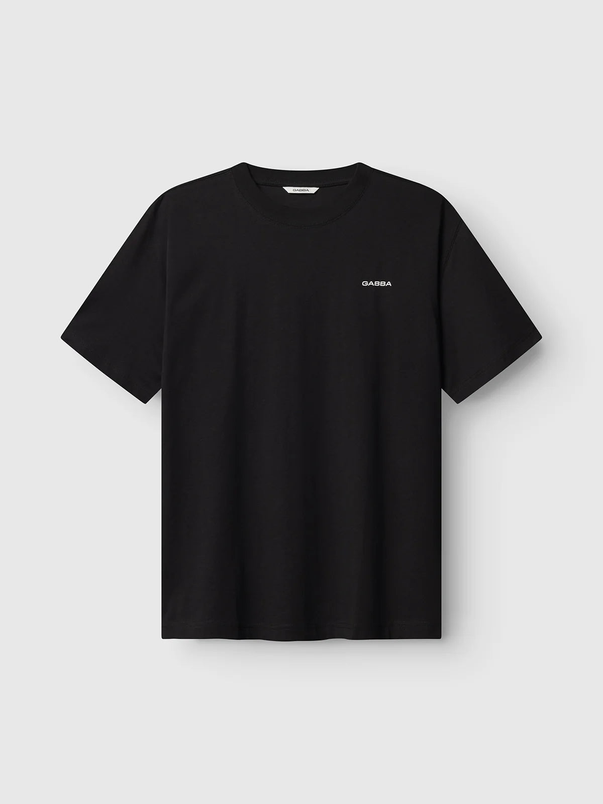 GABnigel Boxy Logo GOTS SS Black
