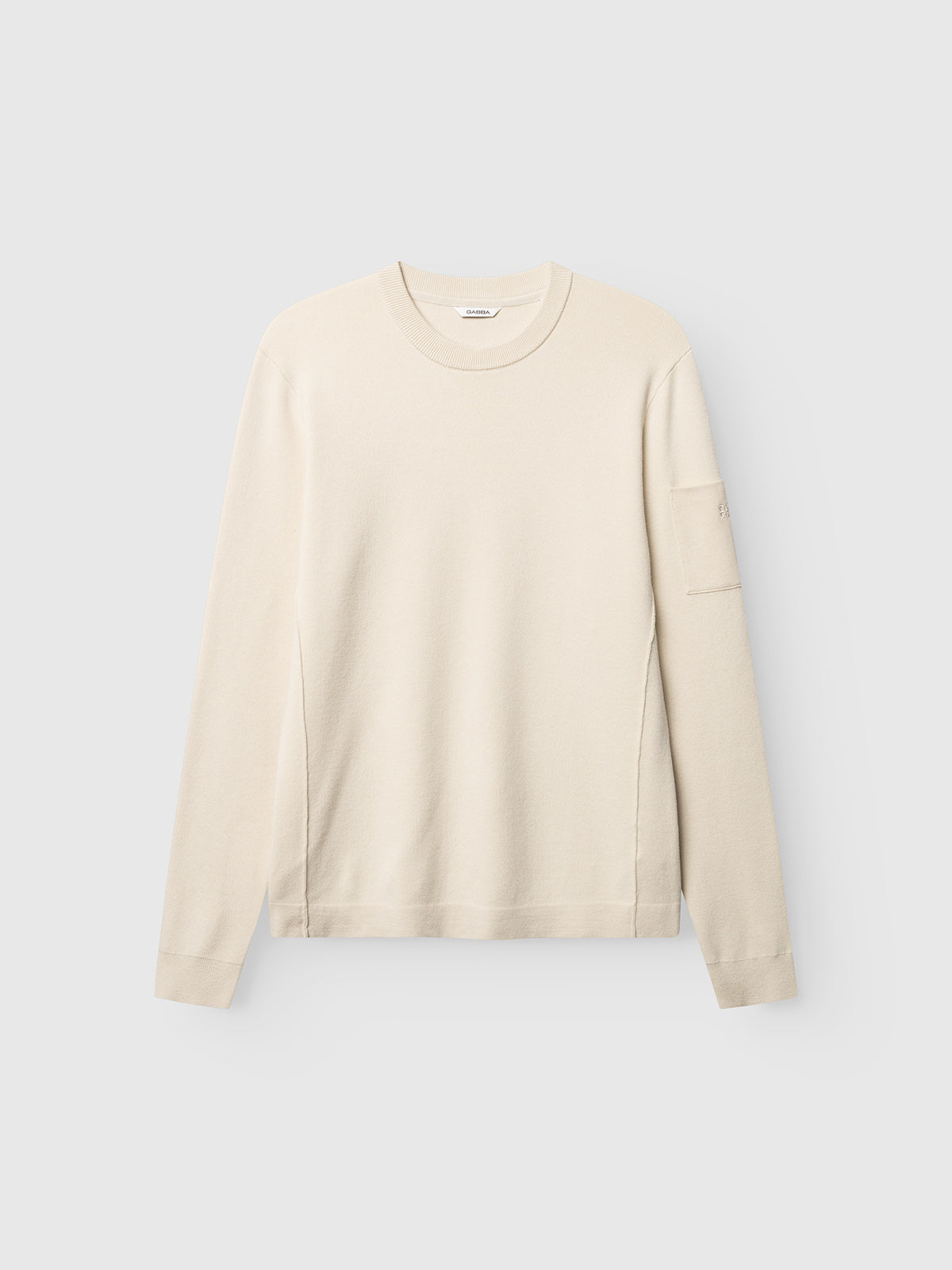 Gabba GABadriel O-Neck Lume LS Knit Birch