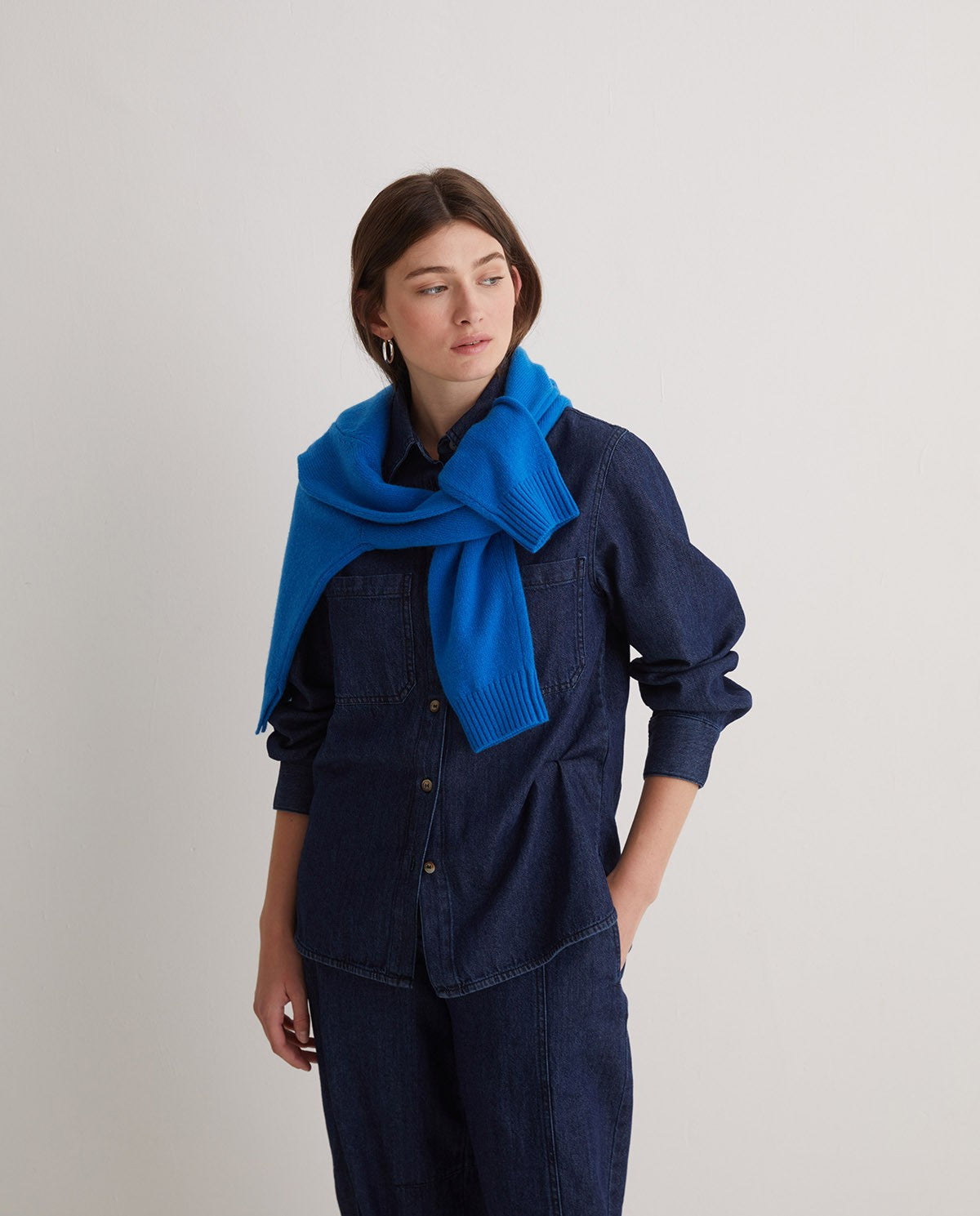 43819 - Blue Denim Shirt