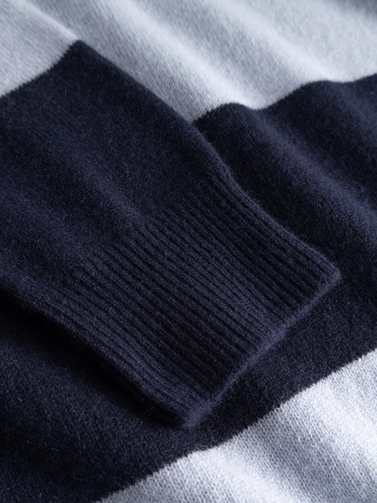 Gabba GABworren Polo Stripes Aico LS Knit Navy Stripe