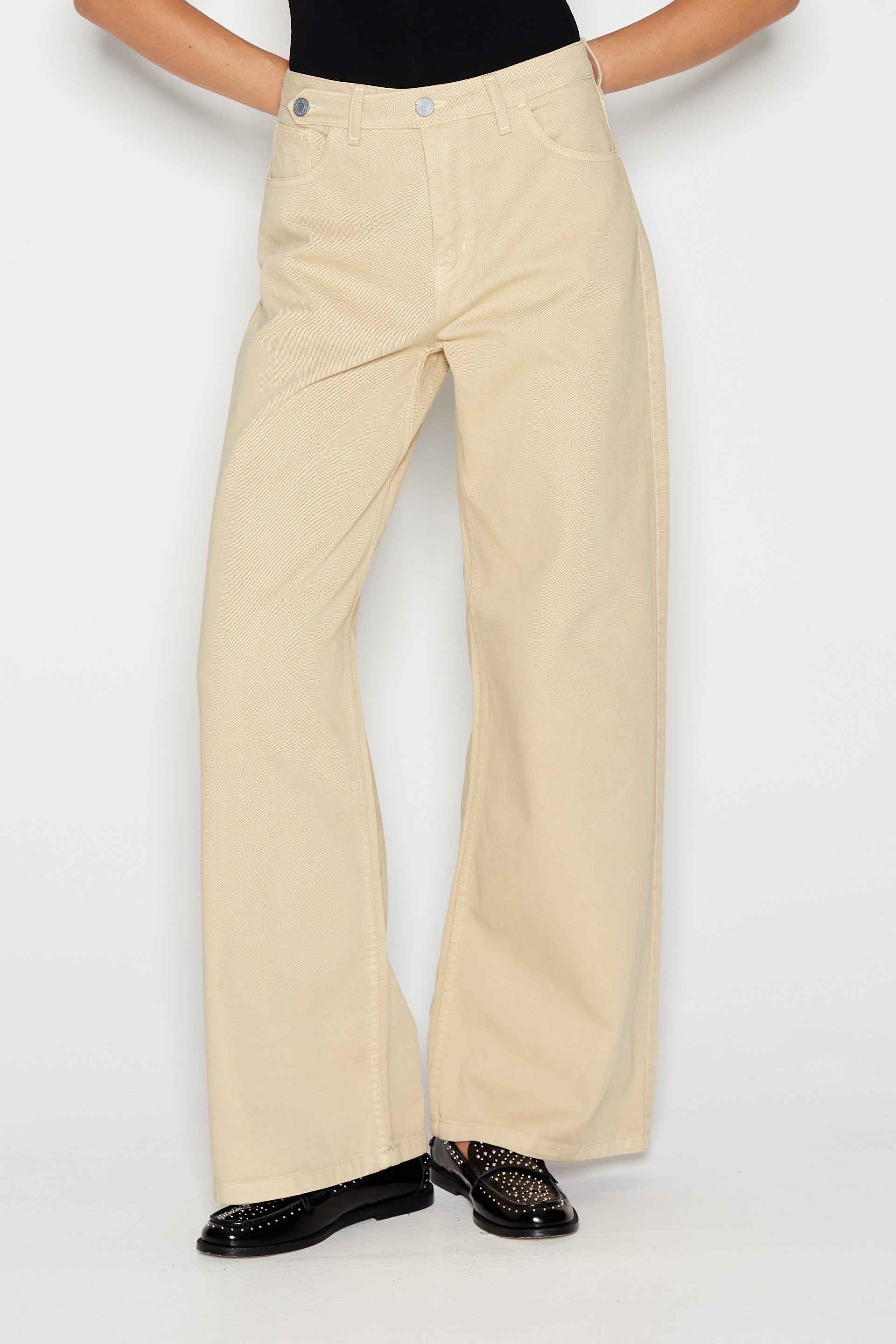 DENIM CREW TROUSERS