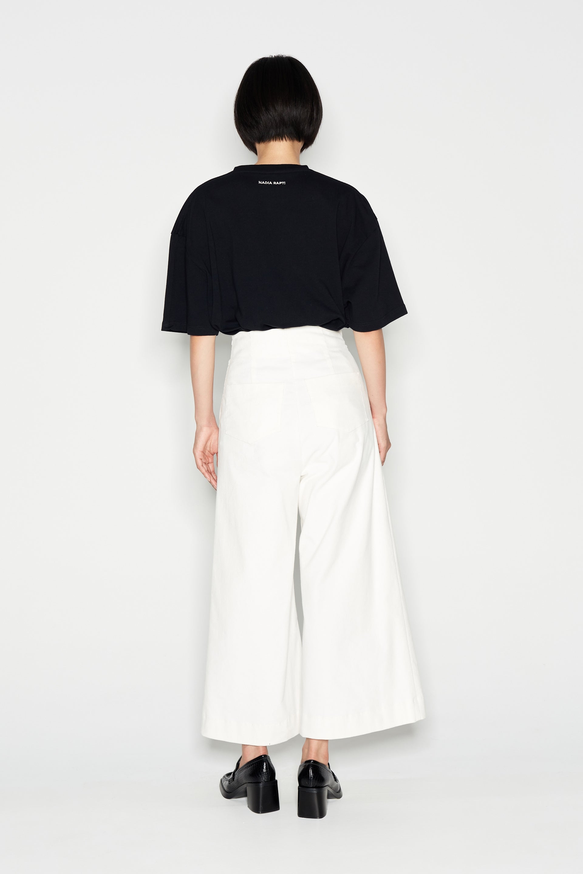 POP-CORN LOVER TROUSERS OFFWHITE