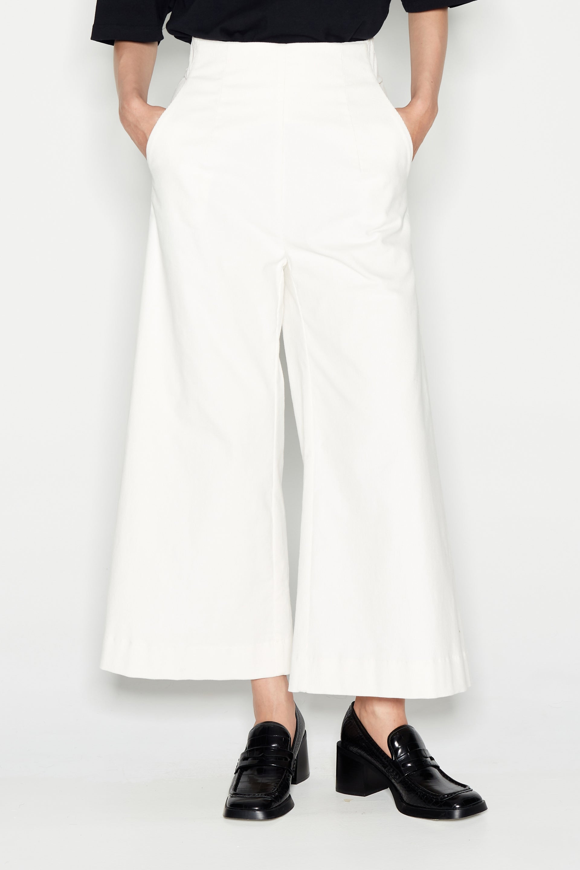 POP-CORN LOVER TROUSERS OFFWHITE