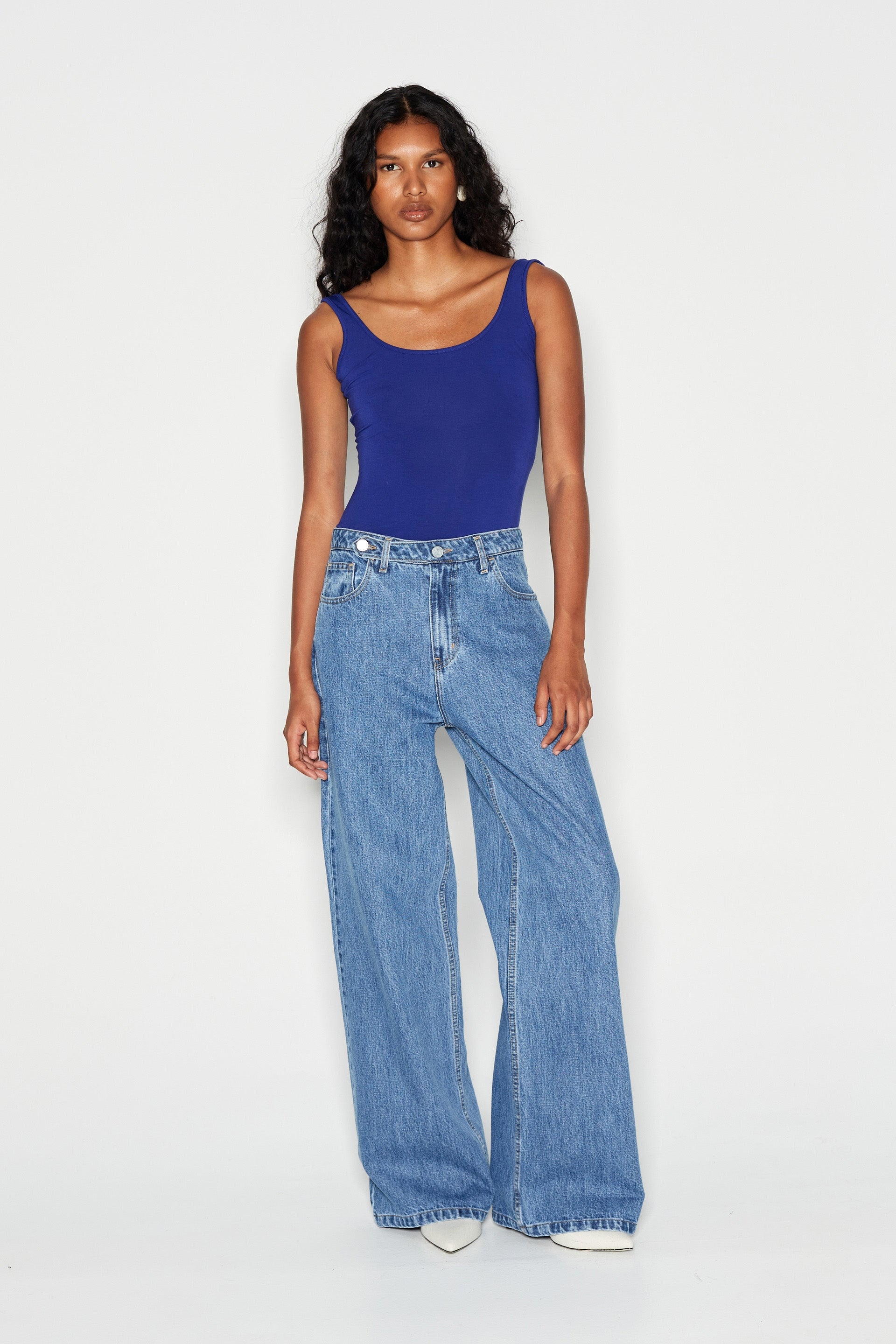 DENIM CREW TROUSERS