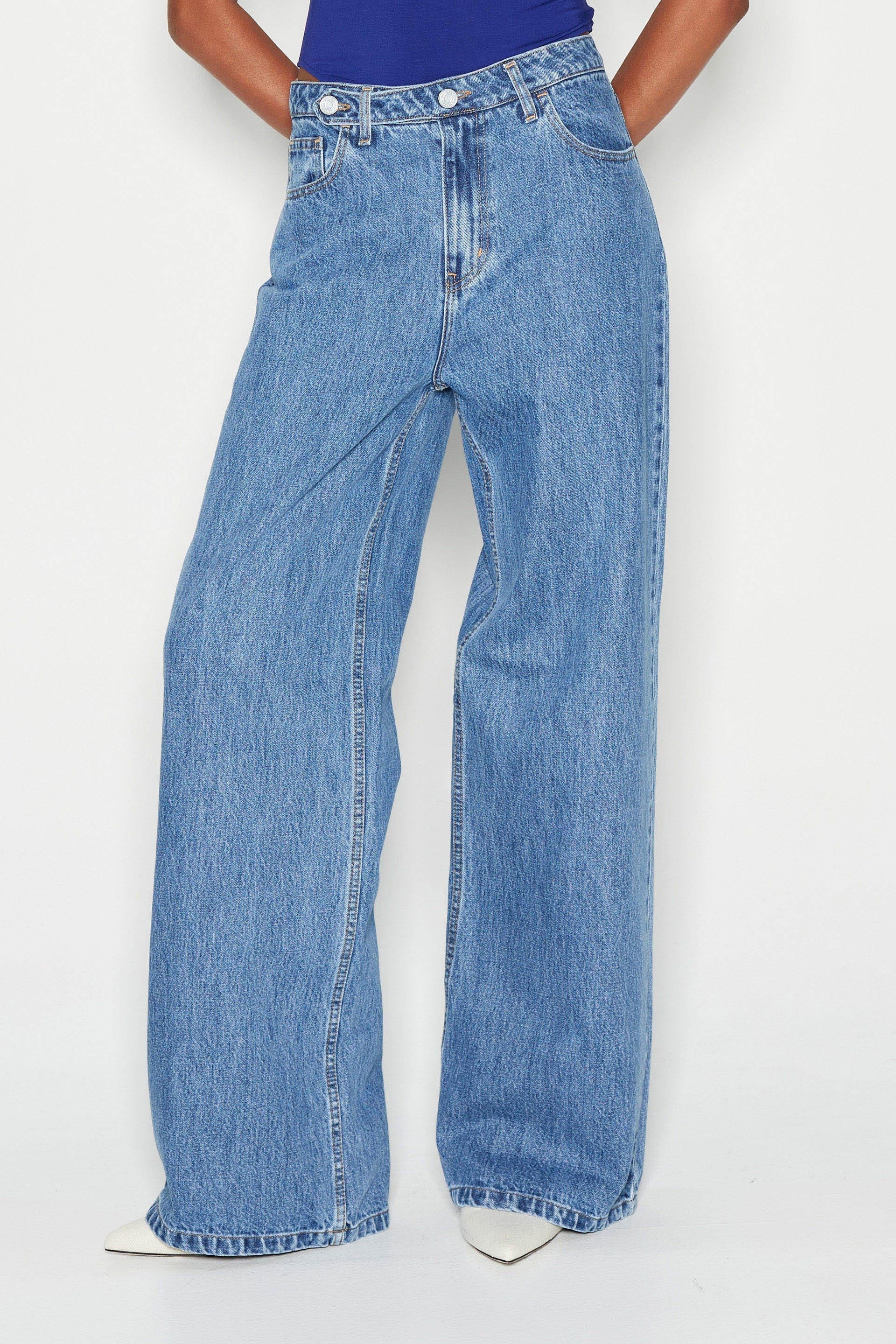 DENIM CREW TROUSERS