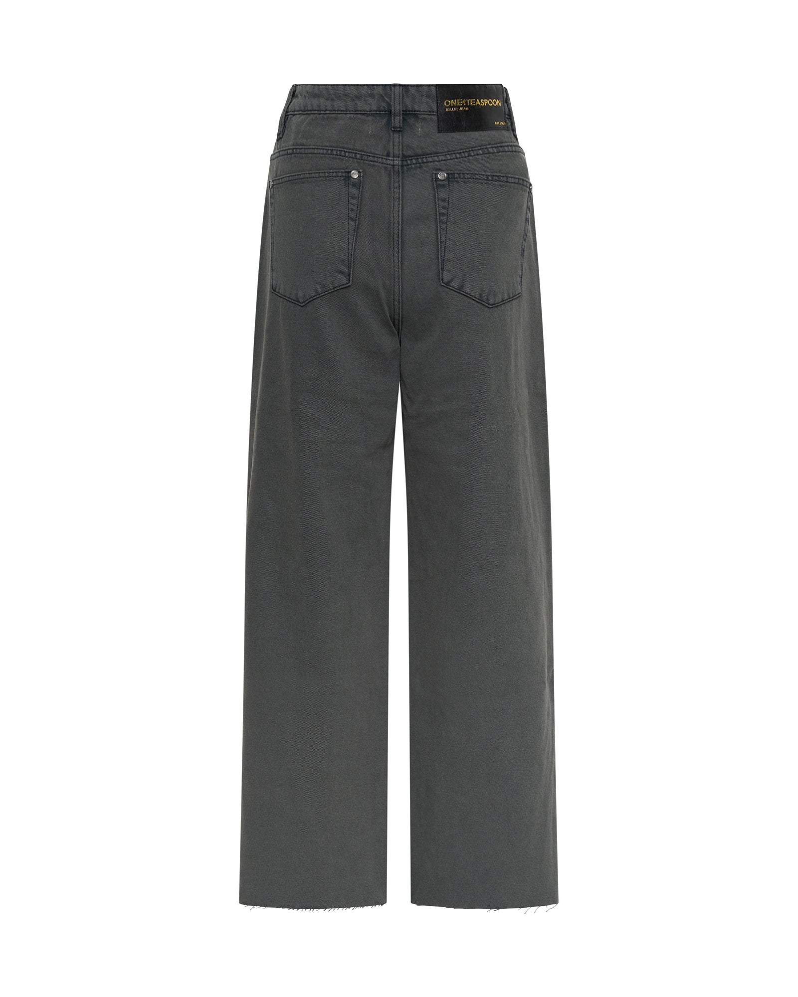 BILLIE LOW SLUNG STRAIGHT LEG MID WAIST DENIM JEANS