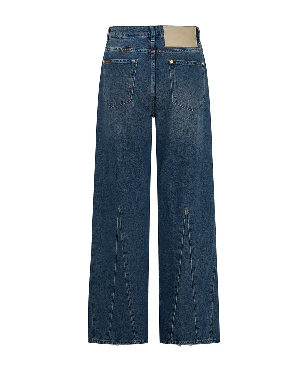 27067 - Cruisers Mid Waist Bootcut Flare Denim Jeans - Colorado Blue