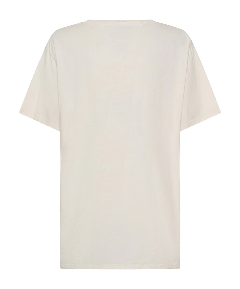 43L27226 - Shadow Star Boyfriend Tee - Cream