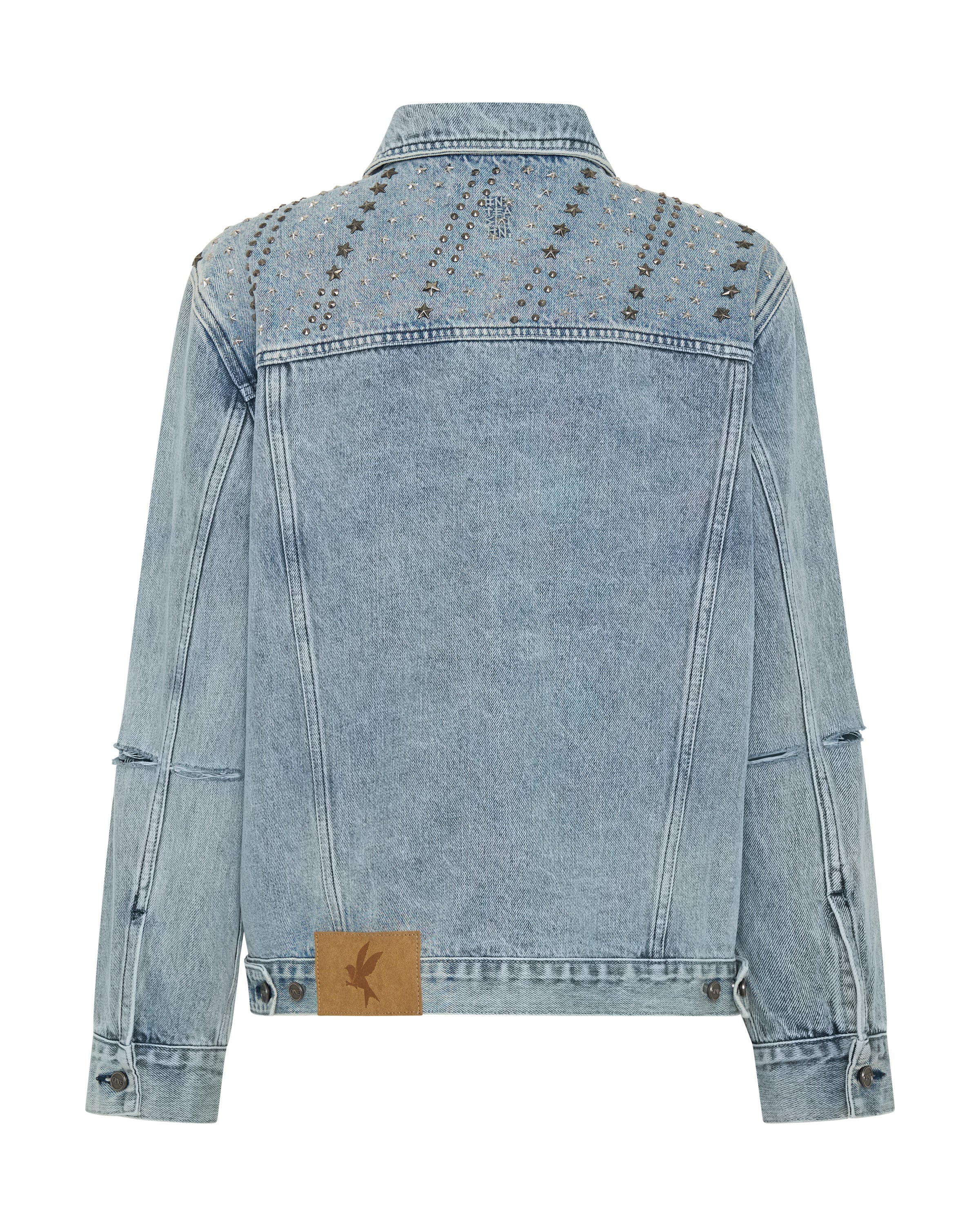 27574 - 25th Anniversary Limited Edition Trucker Studded Denim Jacket - Salty Dog