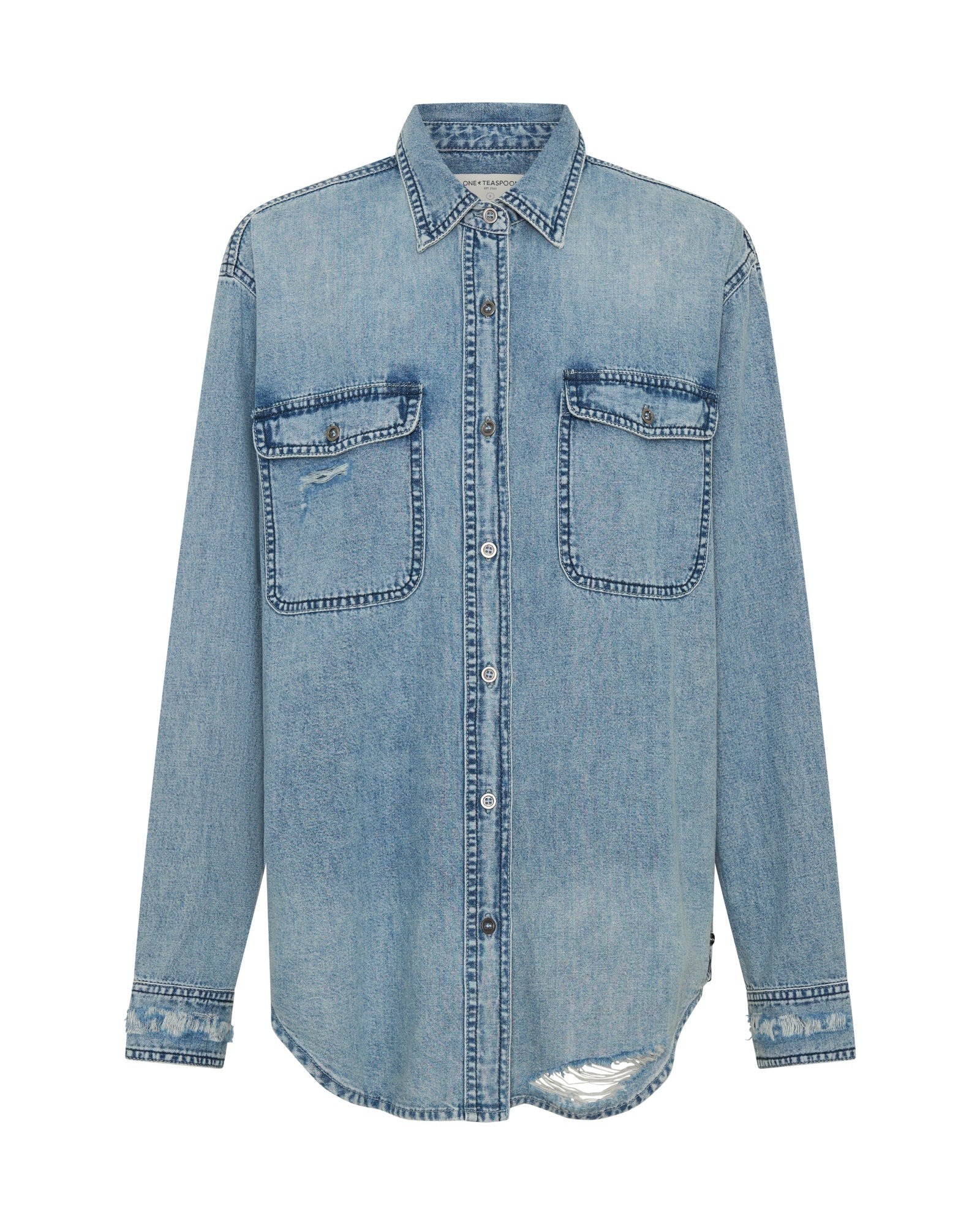 27577 - 25th Anniversary Limited Edition Everyday Studded Denim Shirt - Salty Dog