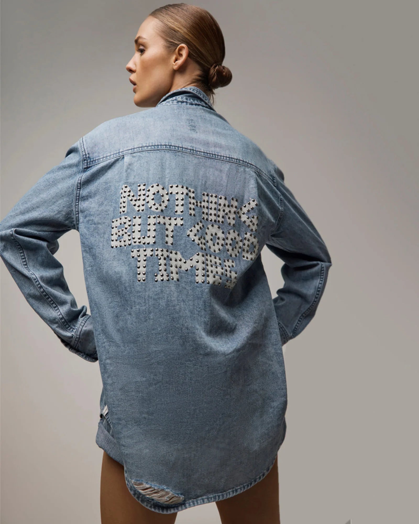 27577 - 25th Anniversary Limited Edition Everyday Studded Denim Shirt - Salty Dog