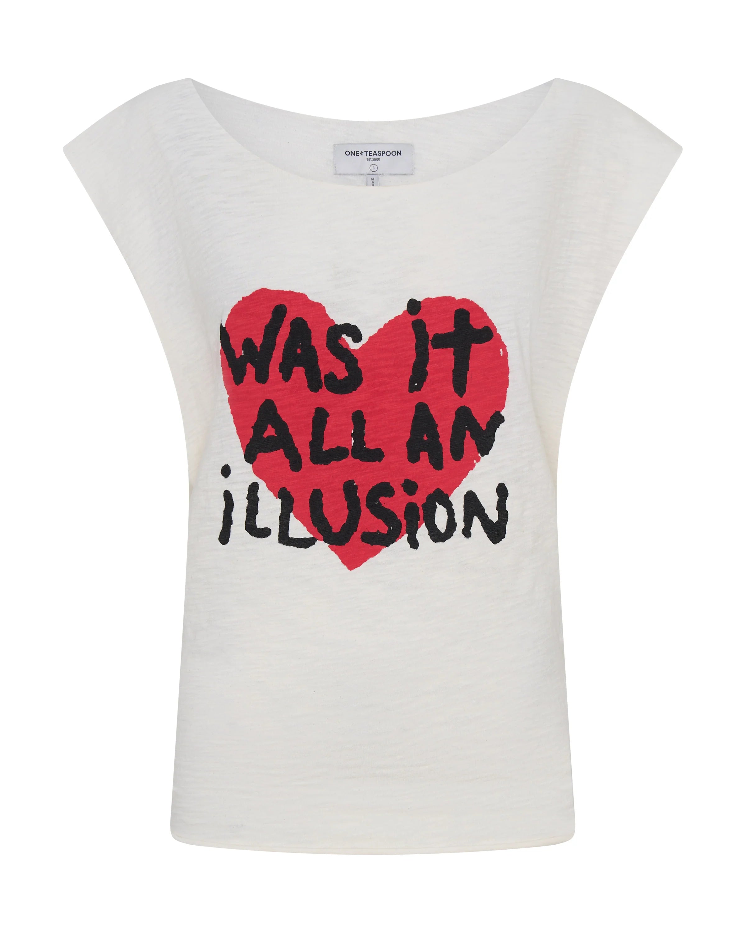 83L27579 - 25th Anniversary Was It All An Illusion Tee - White