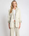 Silver Storm Studded Blazer - Antique Khaki