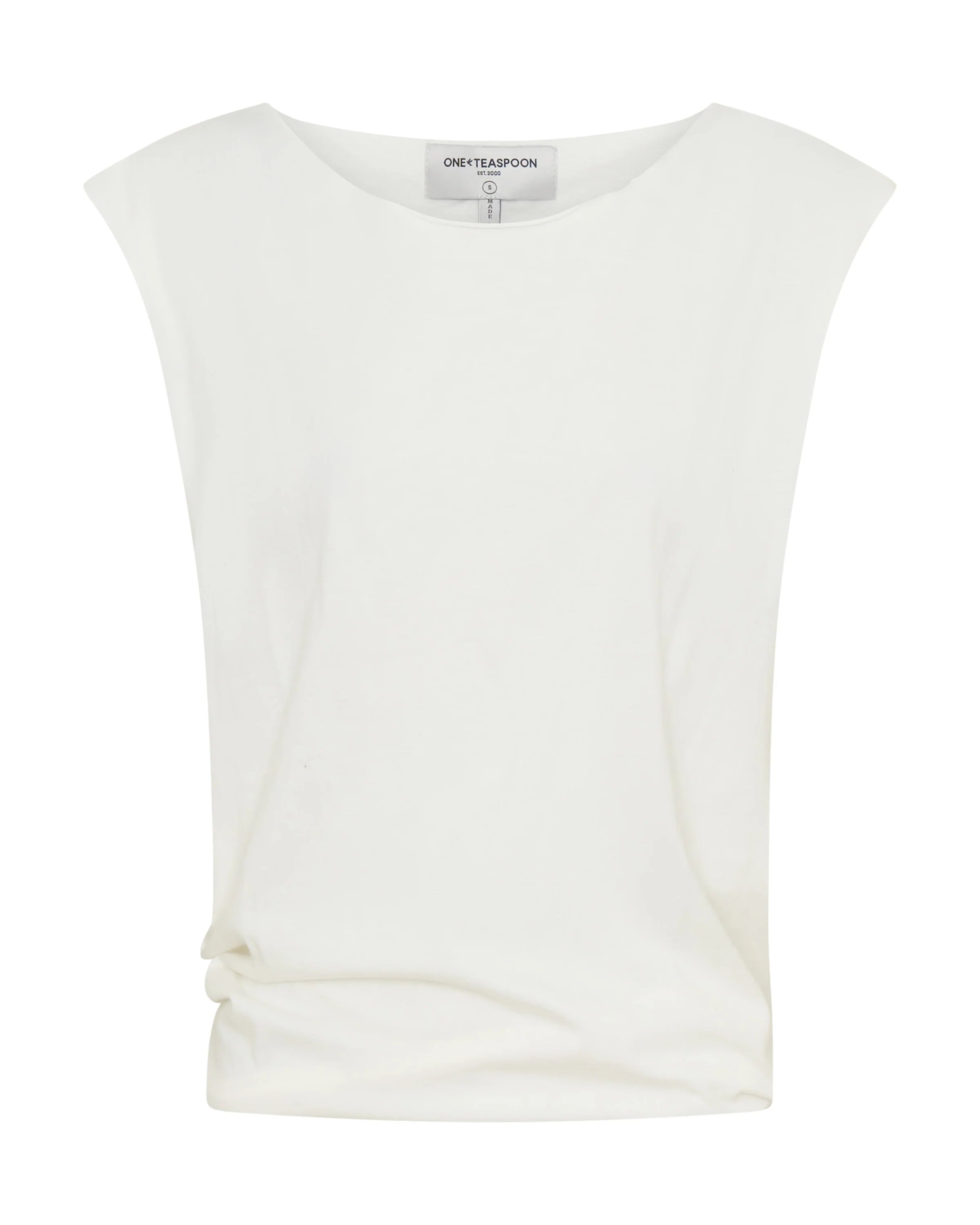 27709 - Vintage Tank Top - White